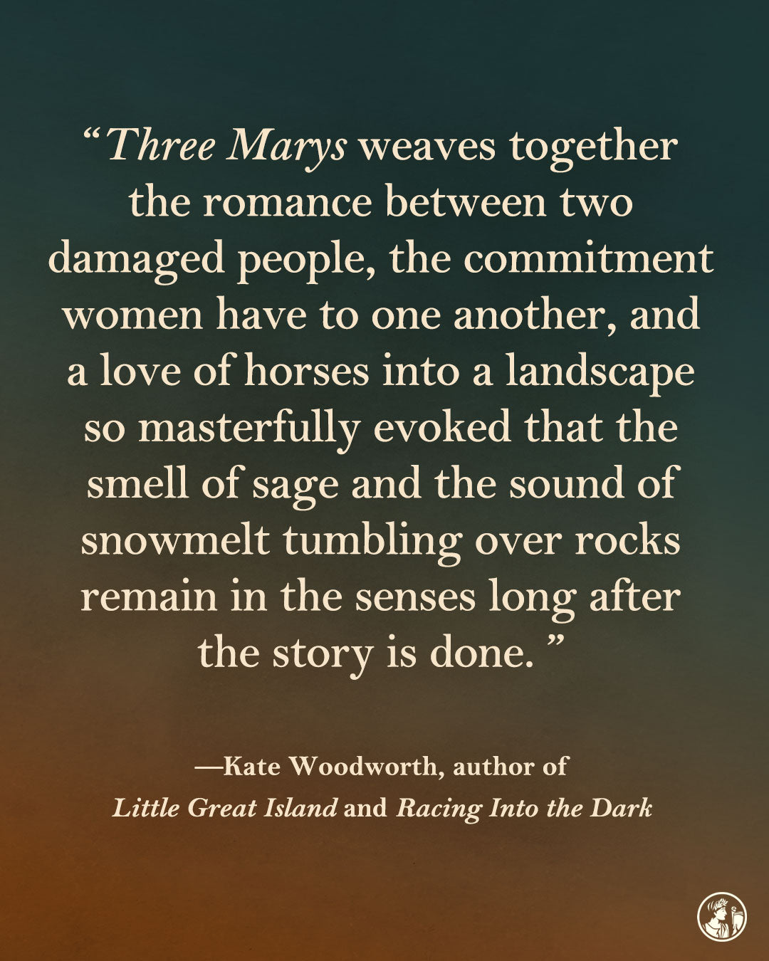 Three Marys: A Wild Horses Mystery